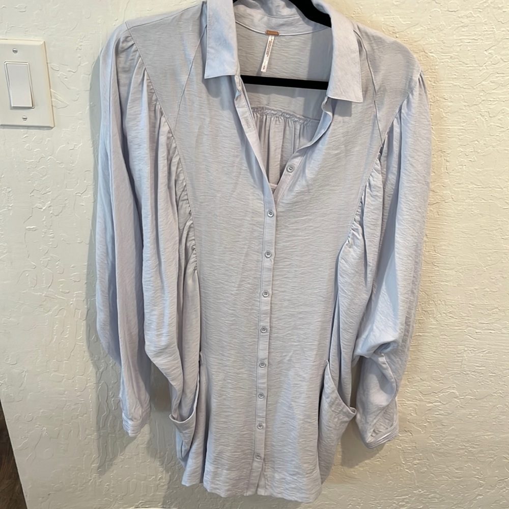 Free People dress, light lavender color size small, fits like medium